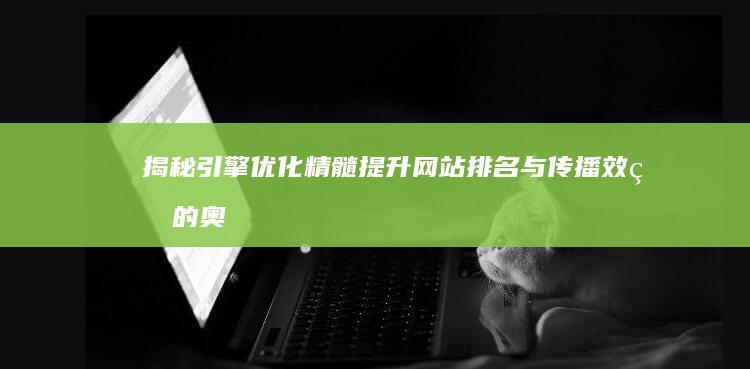 揭秘引擎优化精髓：提升网站排名与传播效率的奥秘